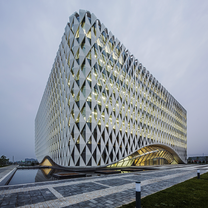 北京建筑大學新校區圖書館